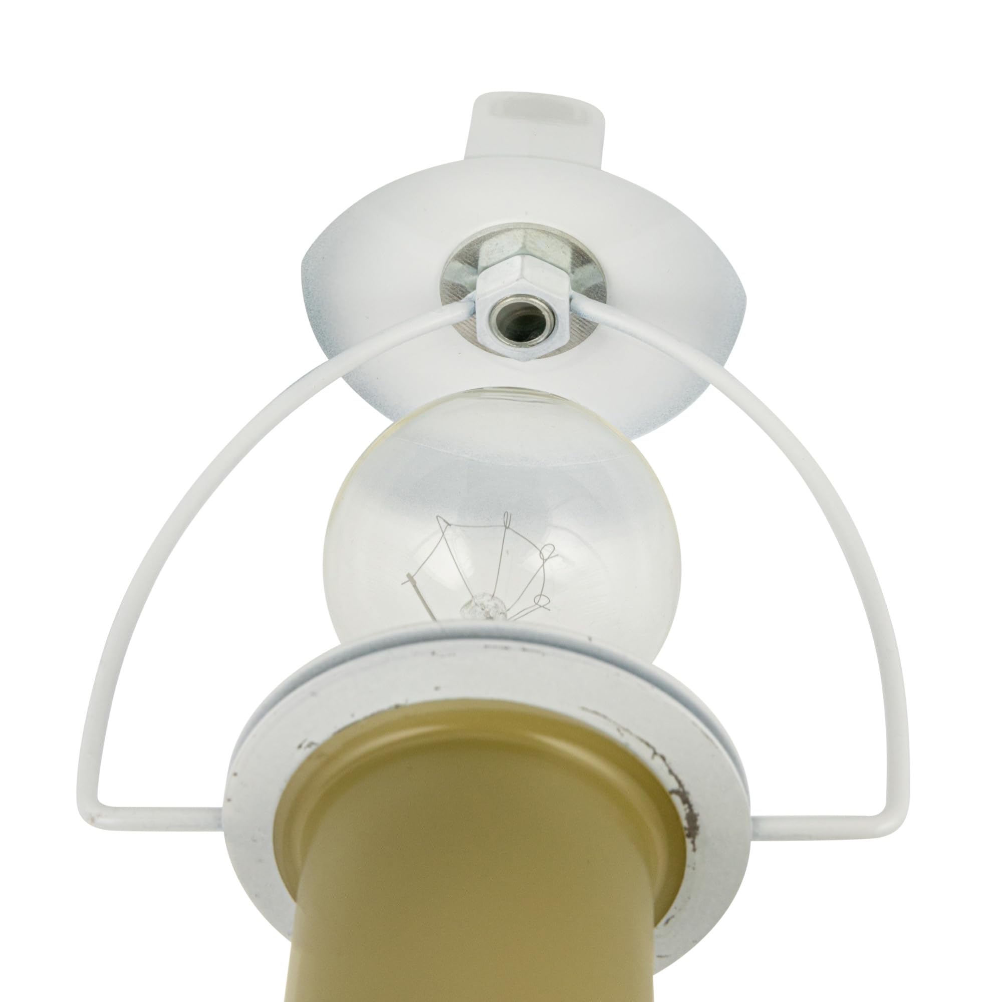 Bloomingville 12" Round Metal Table Lamp with Inline Switch for 25 Watt Bulbs Maximum, Chartreuse - Image 5