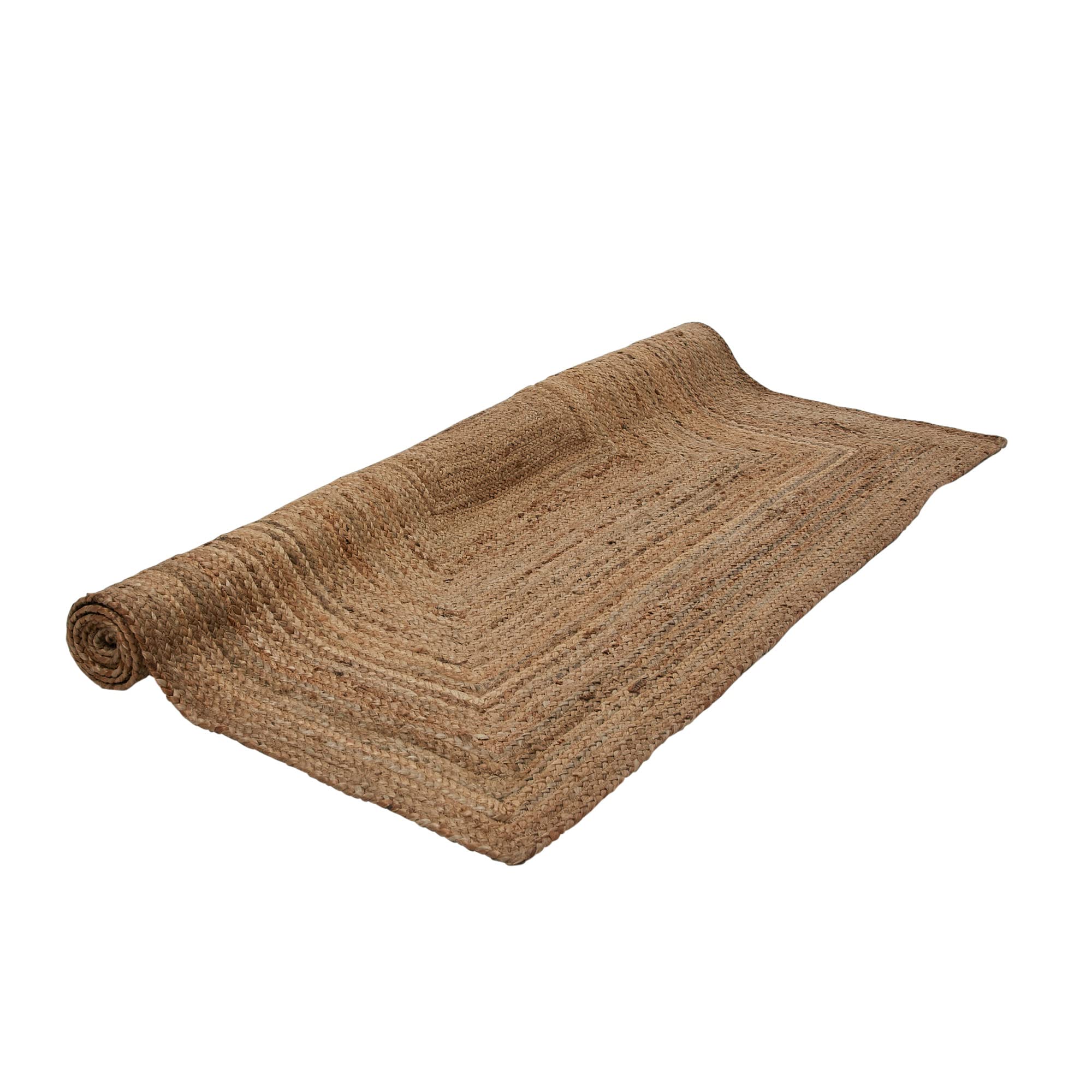 Bloomingville Beige Natural Seagrass Rectangle Rug - Image 5