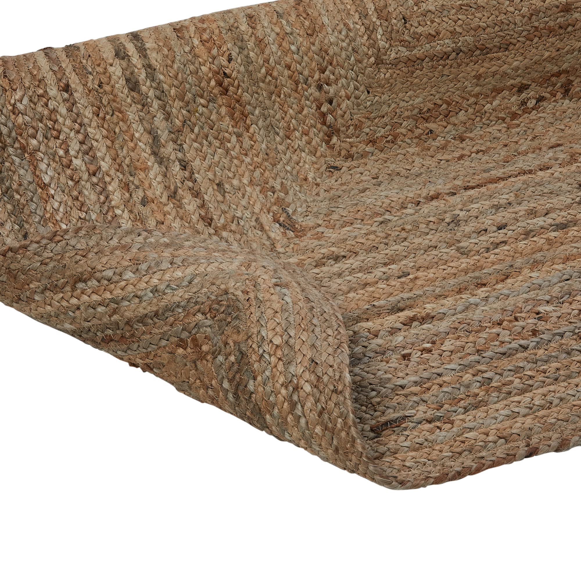 Bloomingville Beige Natural Seagrass Rectangle Rug - Image 6
