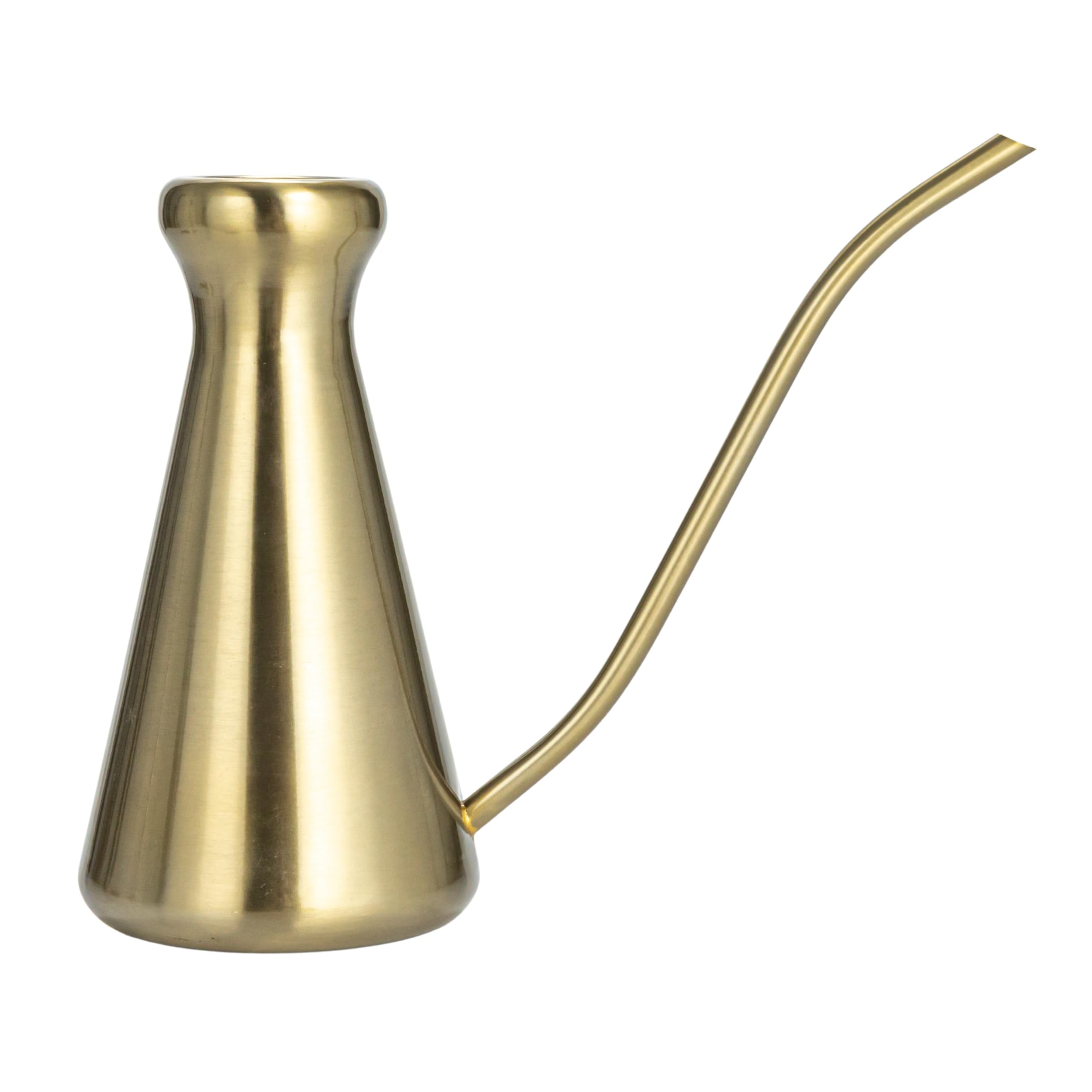 Bloomingville Brass Finish Stainless Steel Watering Can, Gold - Image 5