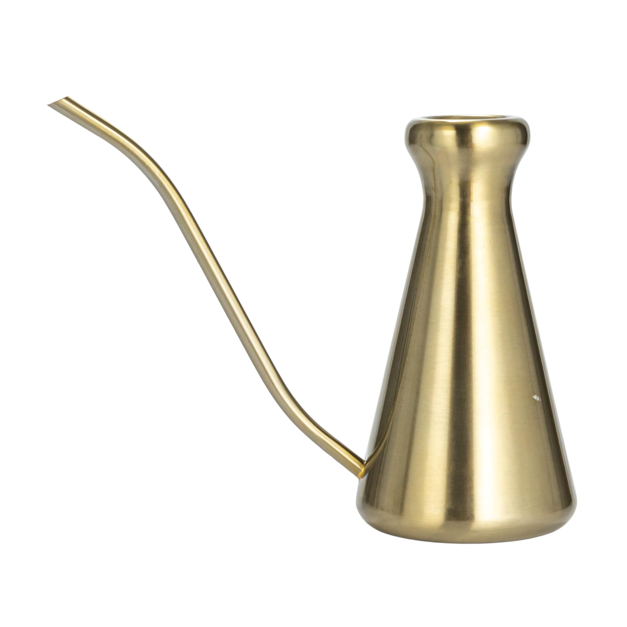 Bloomingville Brass Finish Stainless Steel Watering Can, Gold - Image 9