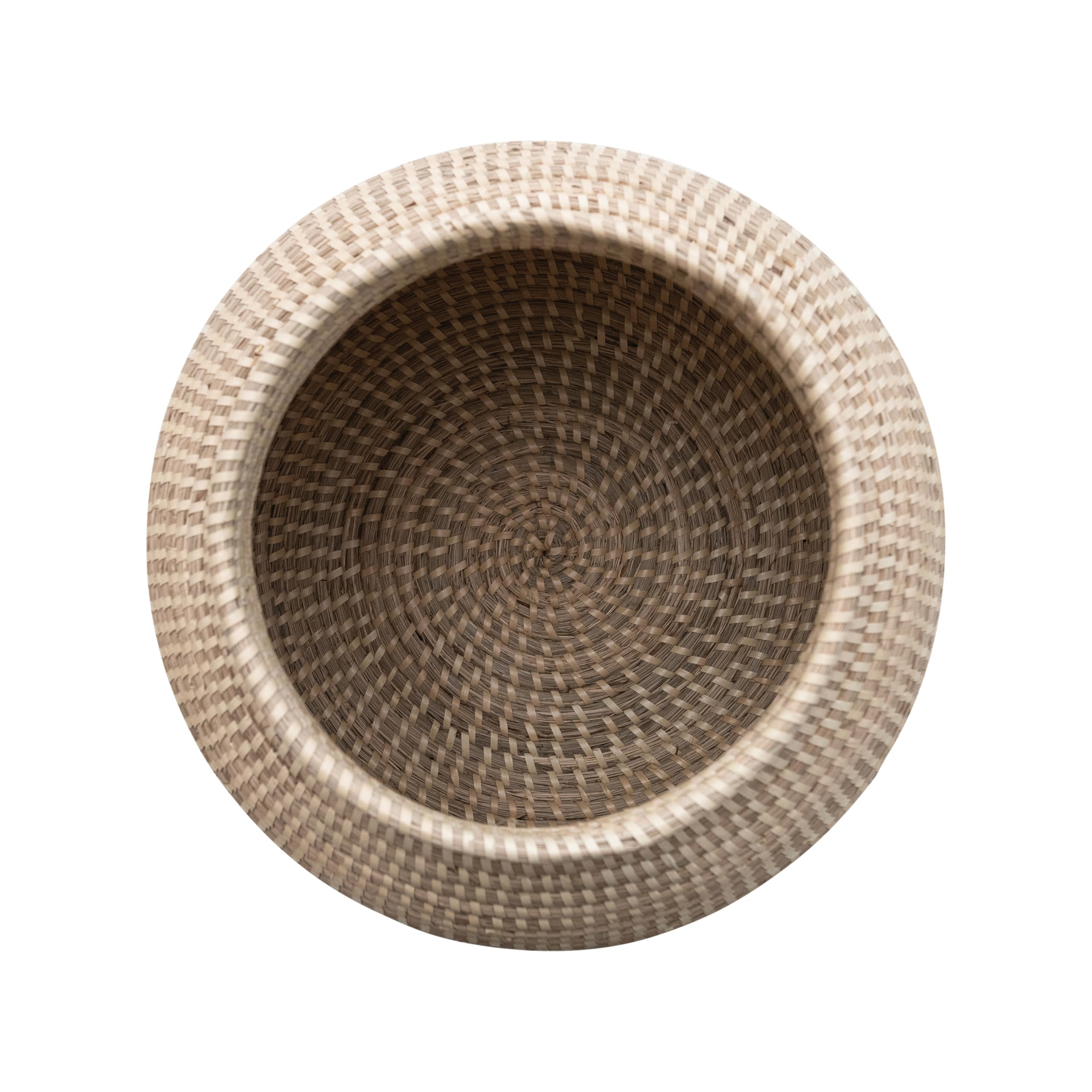 Bloomingville Hand-Woven Seagrass Basket, Natural - Image 3