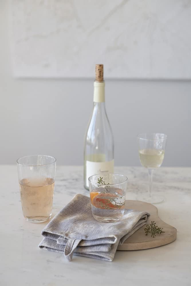 Bloomingville Marble Print Cotton Loop, 3 Colors Tea Towels, 28" L x 18" W x 0" H, Multicolor - Image 3