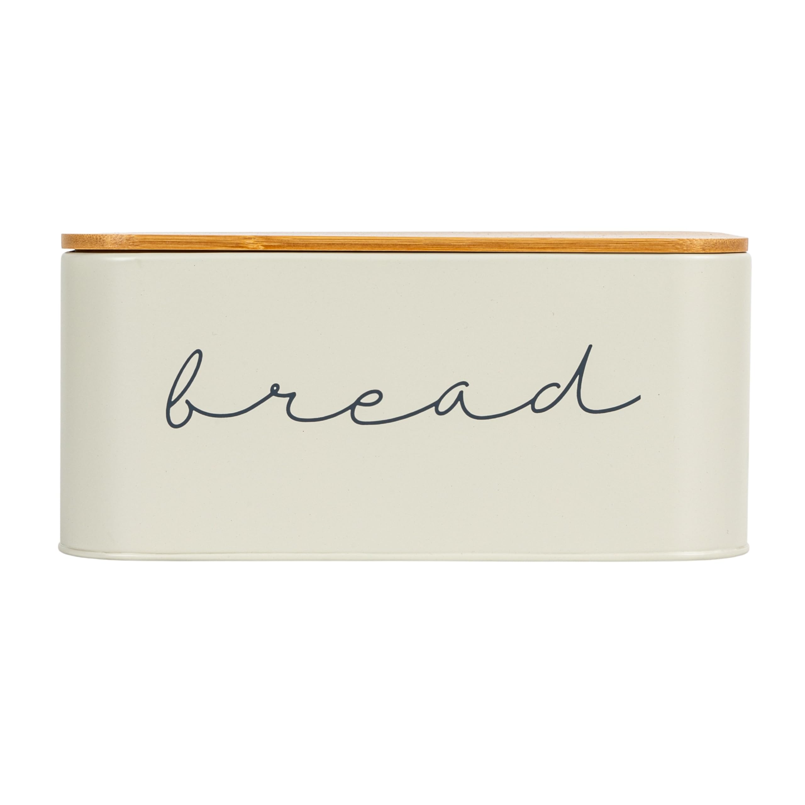 Bloomingville Metal Bread Bin with Bamboo Lid (Pack of 3) - Image 9