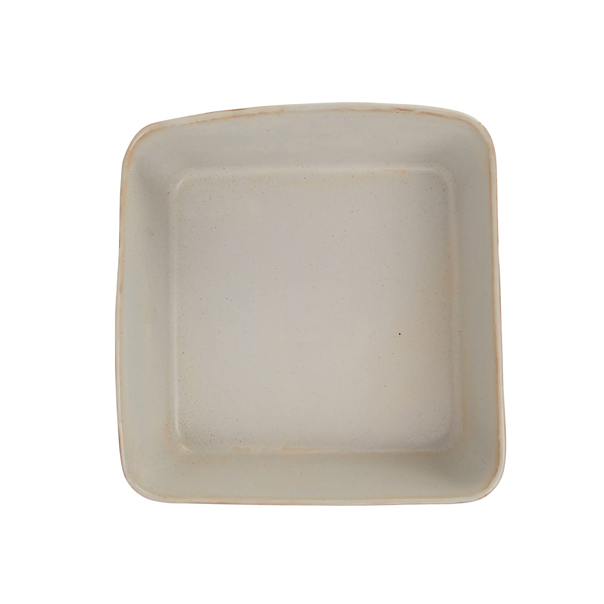 Bloomingville Rectangular Stoneware, Ivory Reactive Glaze Planter - Image 7